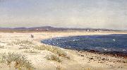 Amaldus Clarin Nielsen, Mennesker pa en strand